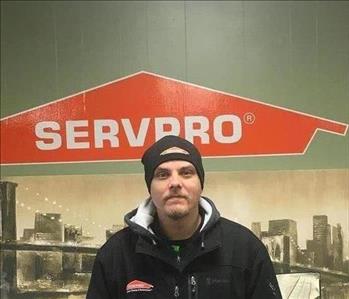 Brandon Jackson, team member at SERVPRO of Rutherford County